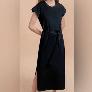 La Ligne NYC Andie Dress Elegant Black Belted Dress Size S